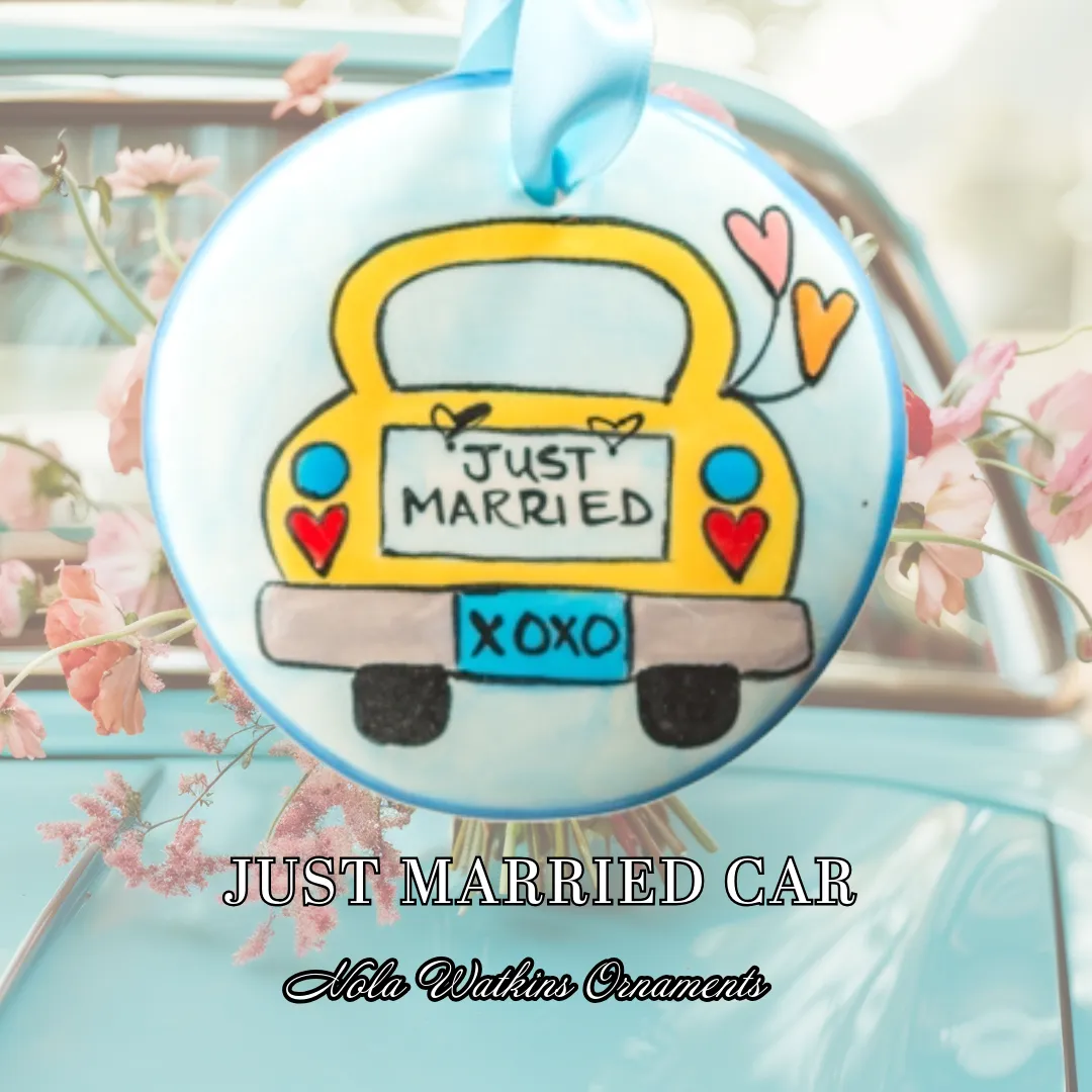 Just Married Car