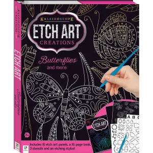 Kaleidoscope Etch Art Creations: Butterflies & More