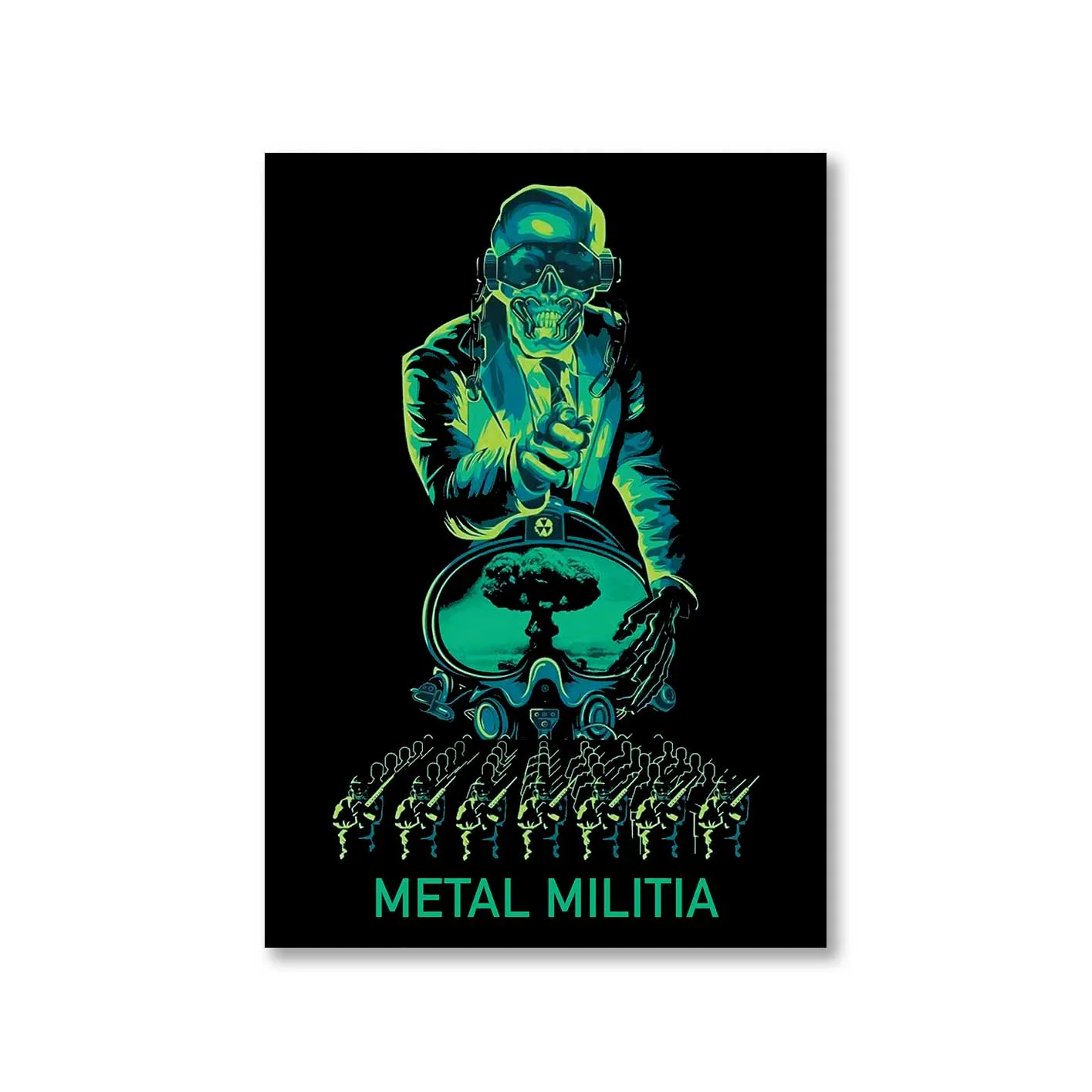 Megadeth Poster - Metal Militia