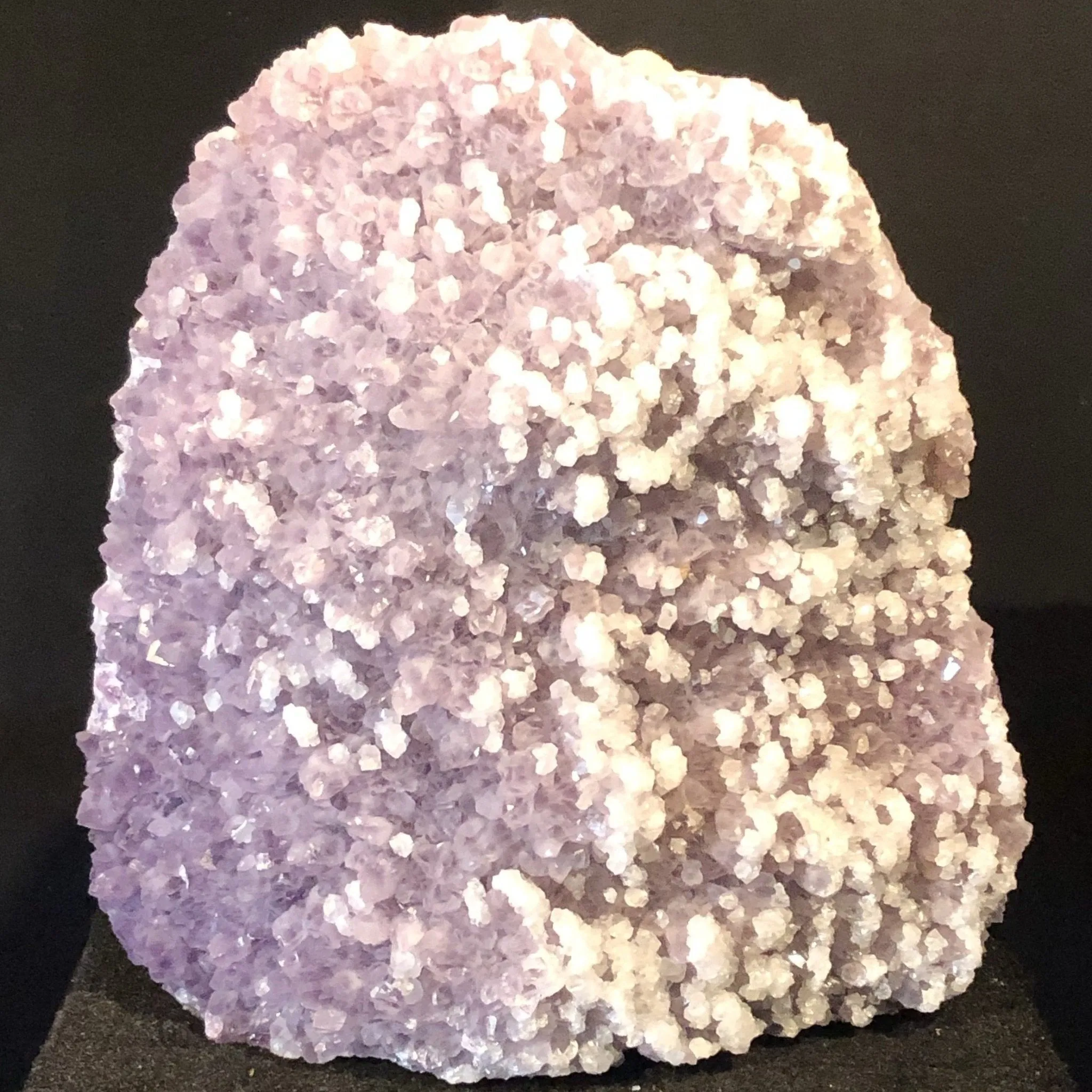 Mexican Amethyst Rock Specimen Botryoidal Spherical Shape