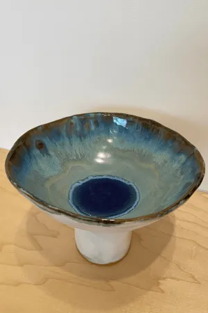 Minh Singer Pedestal Bowl - Waterfall