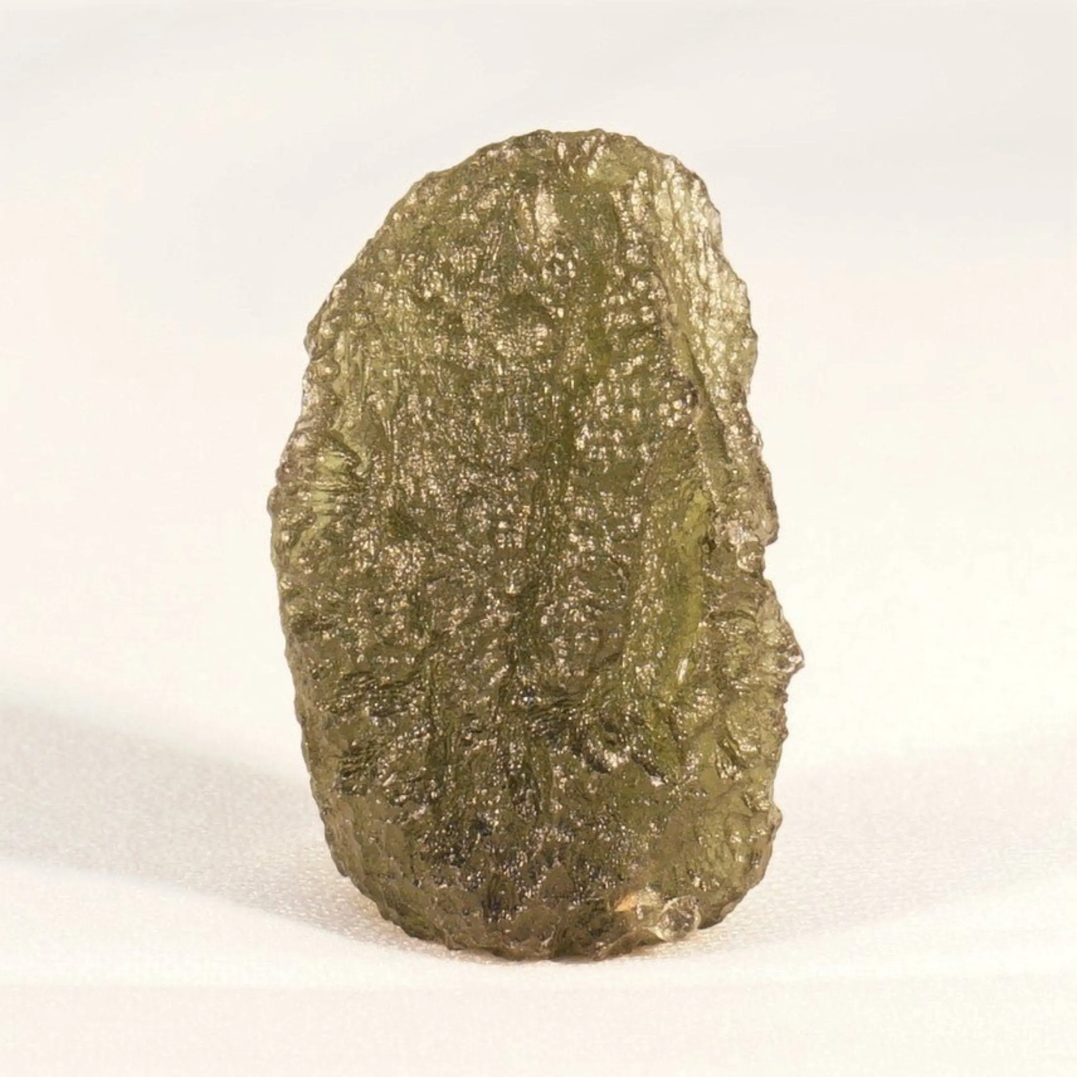 Moldavite Crystal Specimen