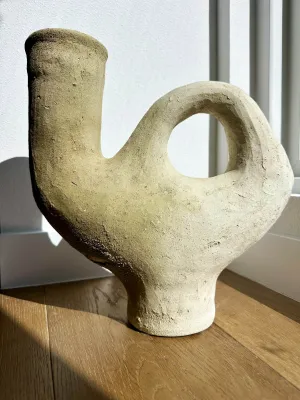 Moroccan Unglazed Horn Vase