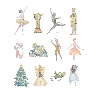 Nutcracker Acrylic Ornaments by Jessica O'Neill