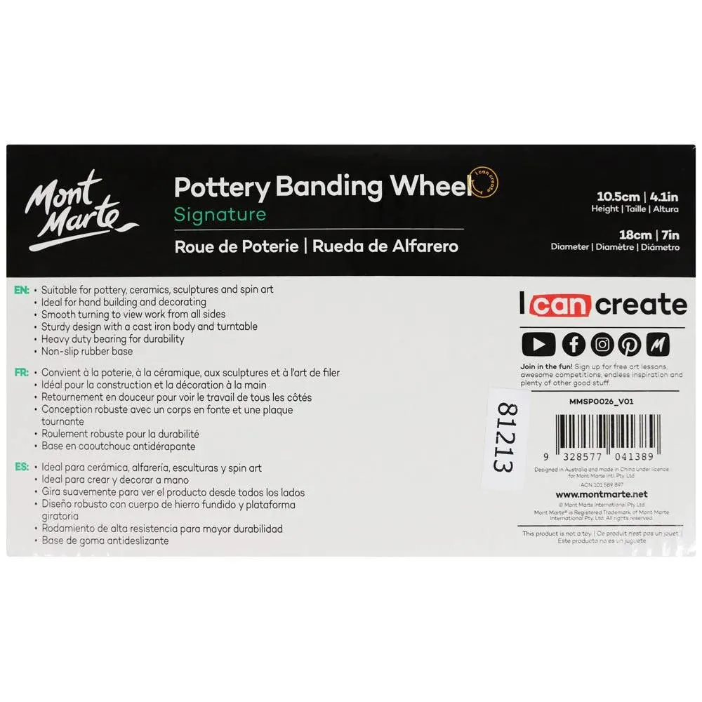 Pottery Banding Wheel Signature 18cm (7in)