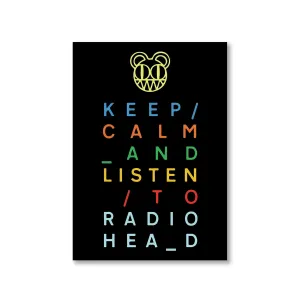 Radiohead Poster - Keep Calm