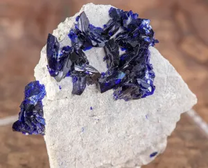 Raw AZURITE Crystal Cluster - Raw Rocks and Minerals, Home Decor, Unique Gift,  39083