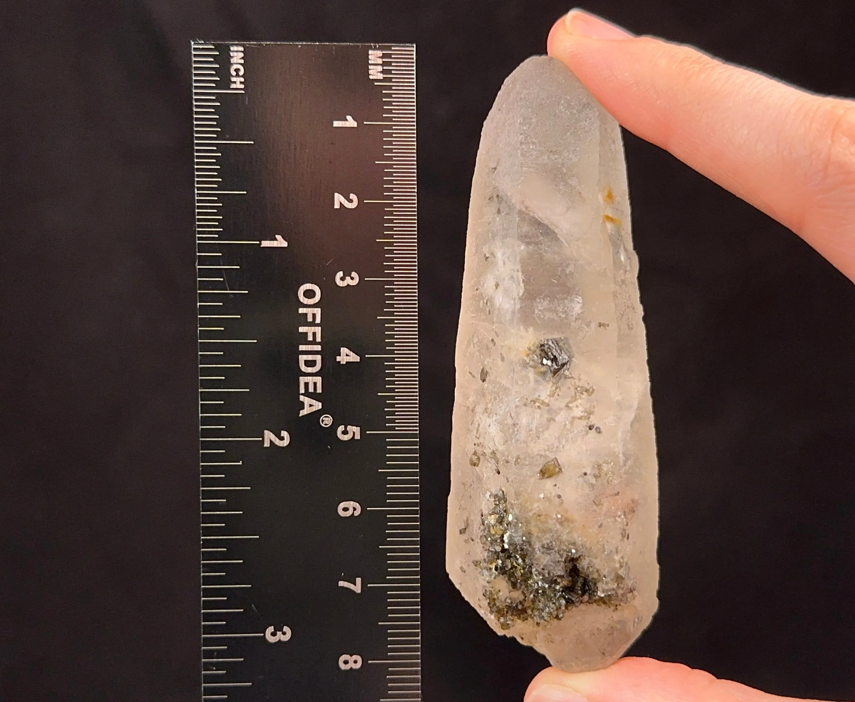 Raw WITCHES FINGER QUARTZ Crystal - Raw Rocks and Minerals, Home Decor, Unique Gift, 53248