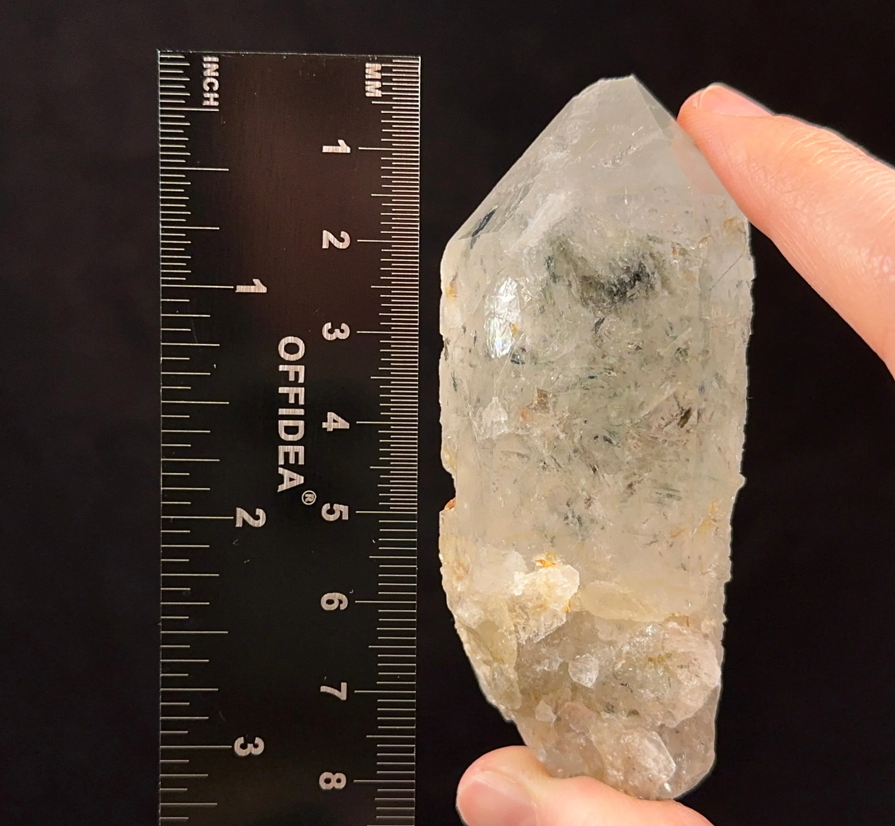 Raw WITCHES FINGER QUARTZ Crystal - Raw Rocks and Minerals, Home Decor, Unique Gift, 53296