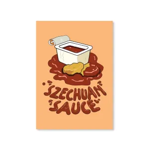 Rick and Morty Poster - Szechuan Sauce