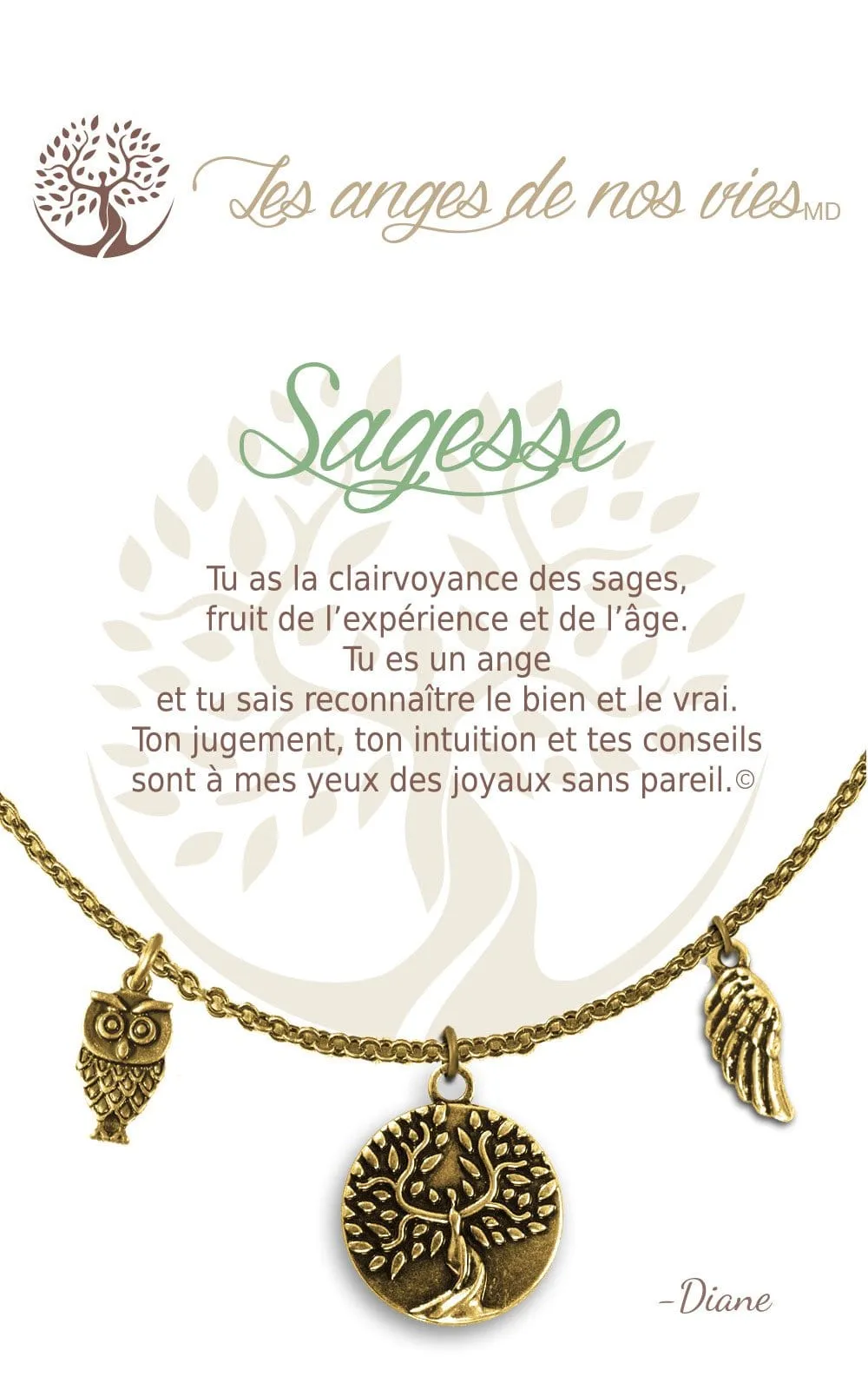 Sagesse: Charm Necklace