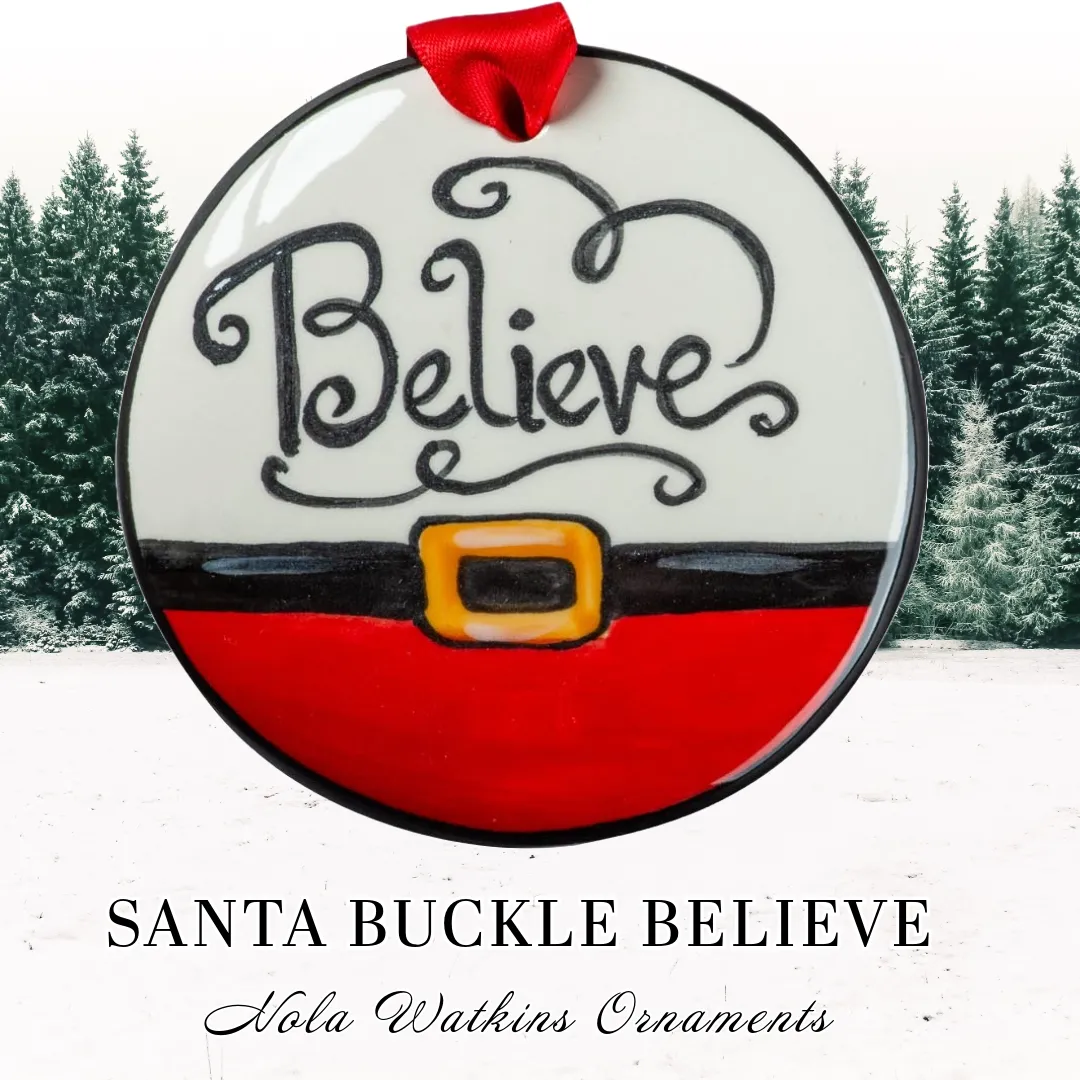 Santa Buckle Believe