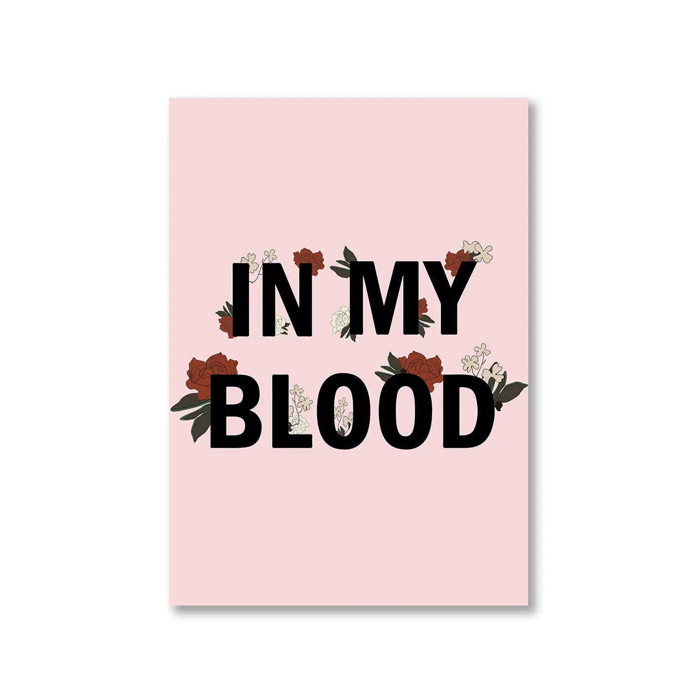 Shawn Mendes Poster - In My Blood