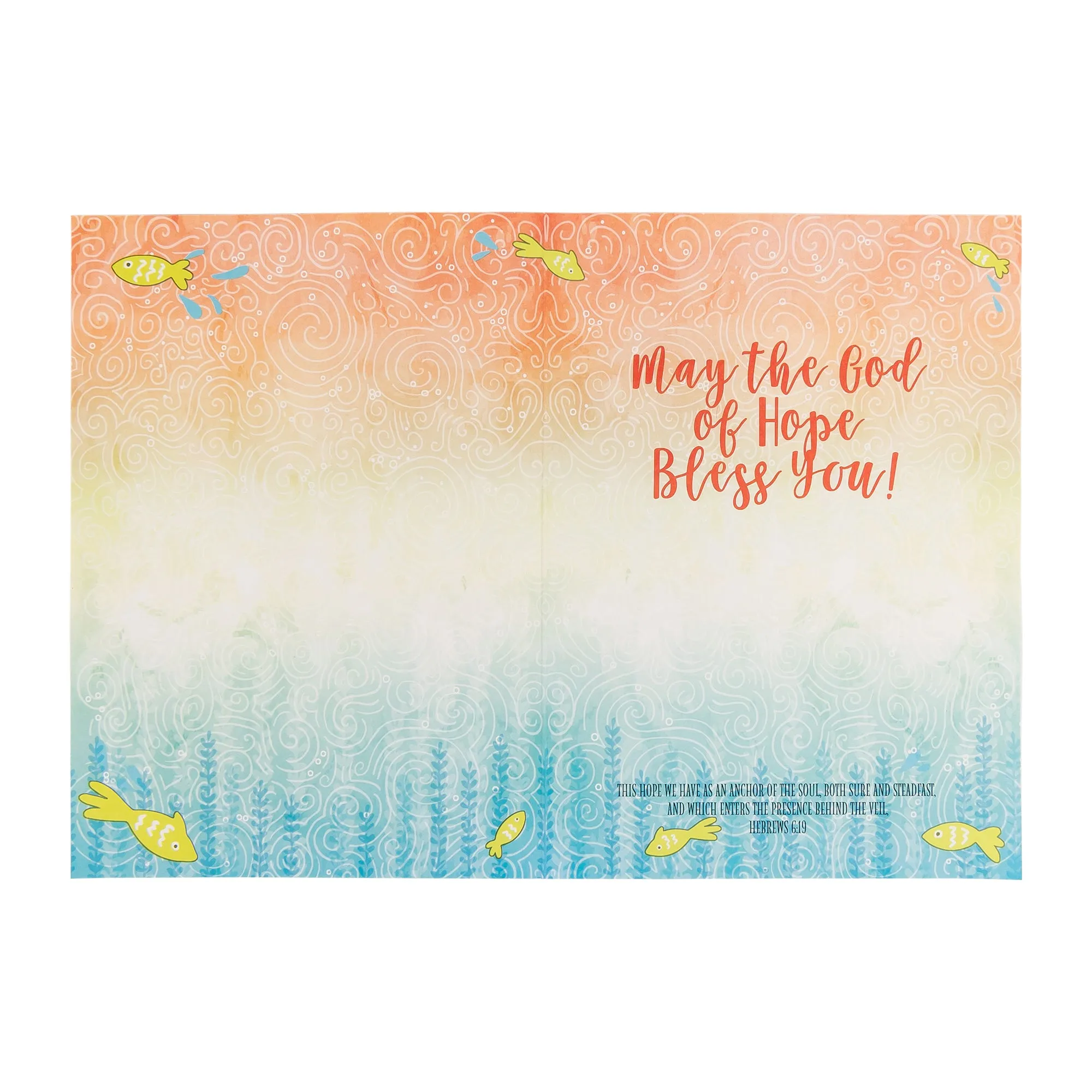 Single Cards: Inspiration, Hope, Hang in There, Anchor (Set of 6)