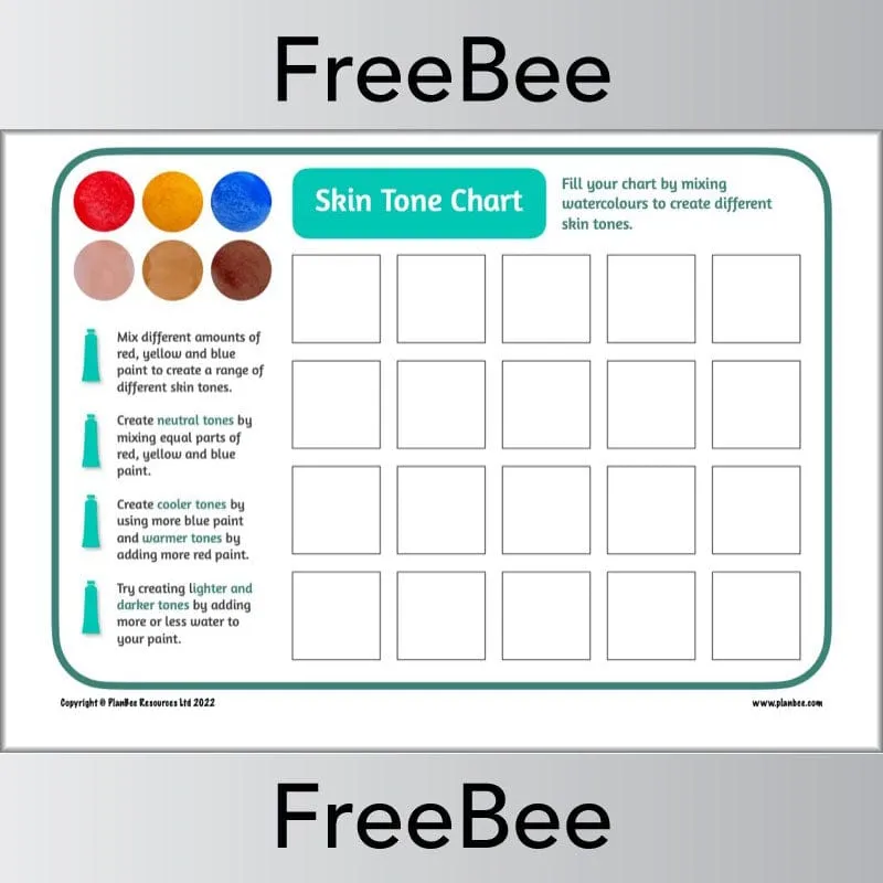 Skin Tone Chart Maker