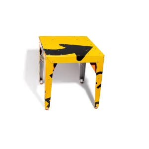 Small Transit Table with Yellow Arrow