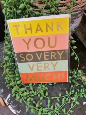 THANK YOU CARD