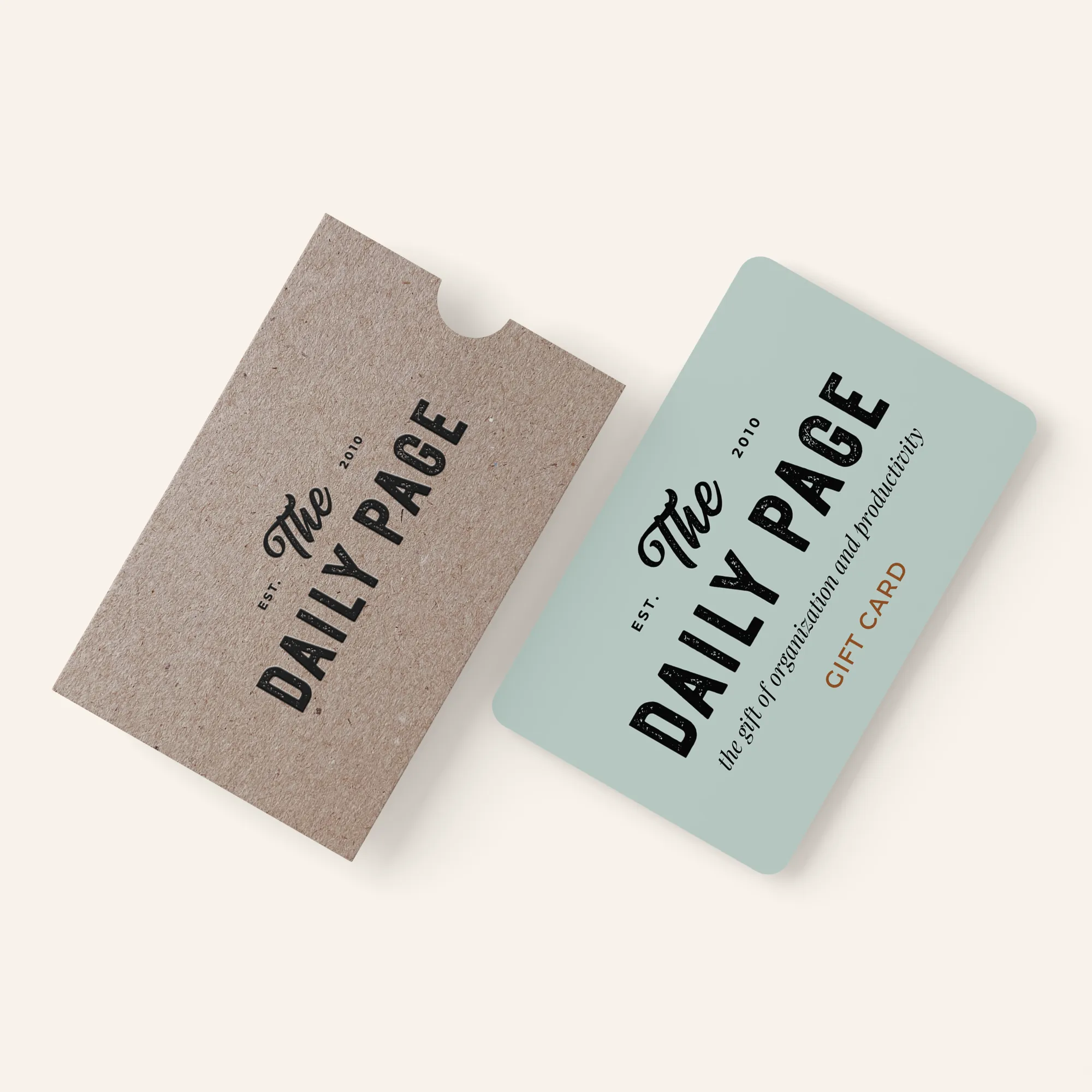 The Daily Page Gift Card