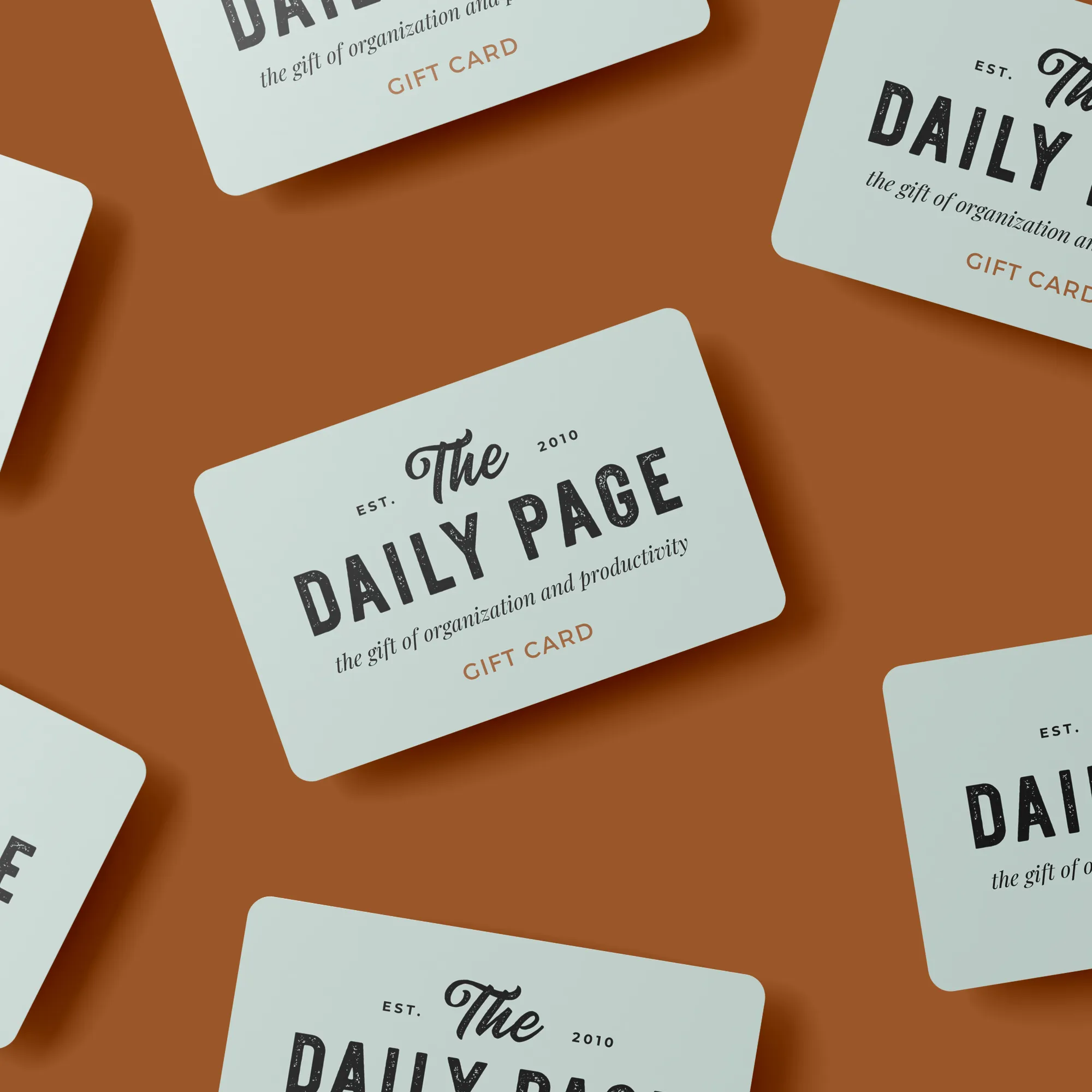 The Daily Page Gift Card