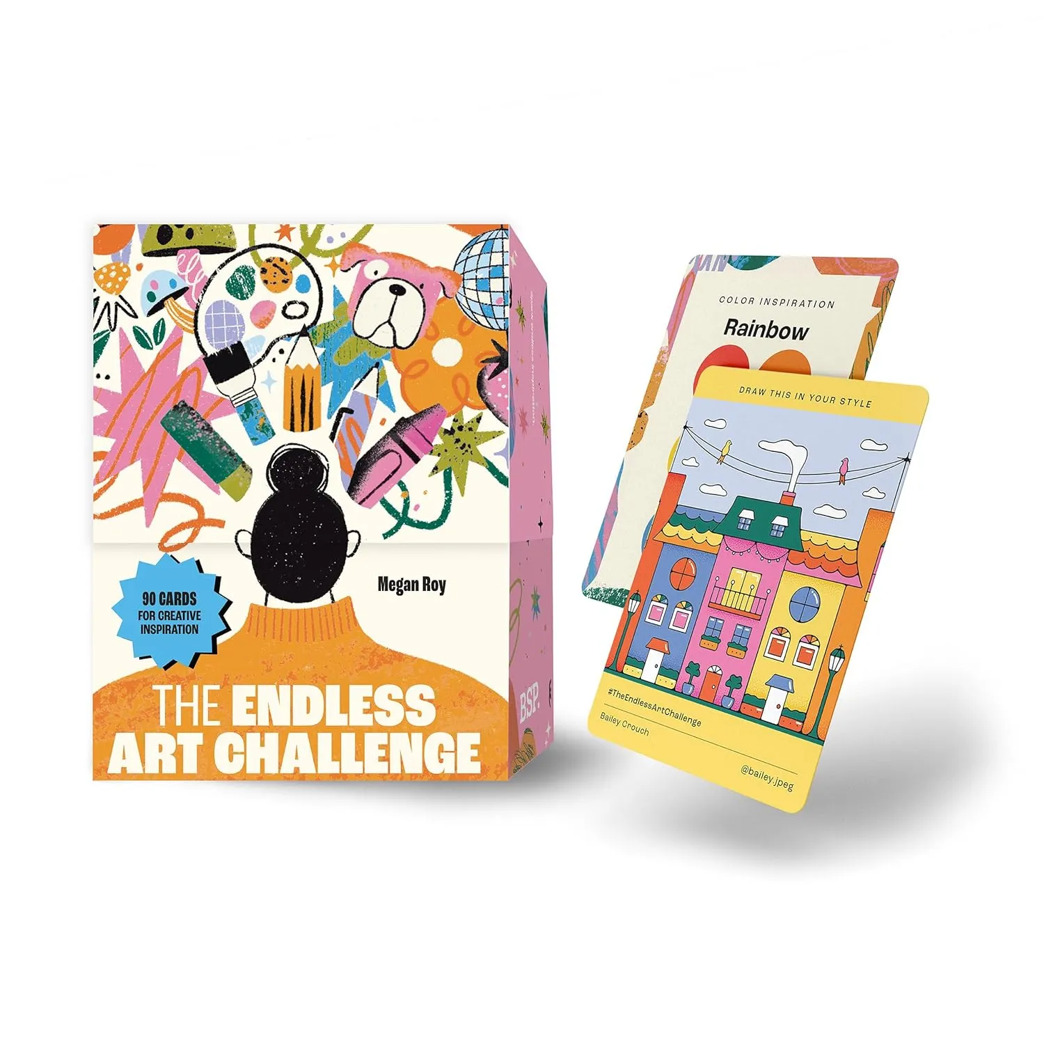 The Endless Art Challenge Card Deck: 90 Creativity Prompt Cards