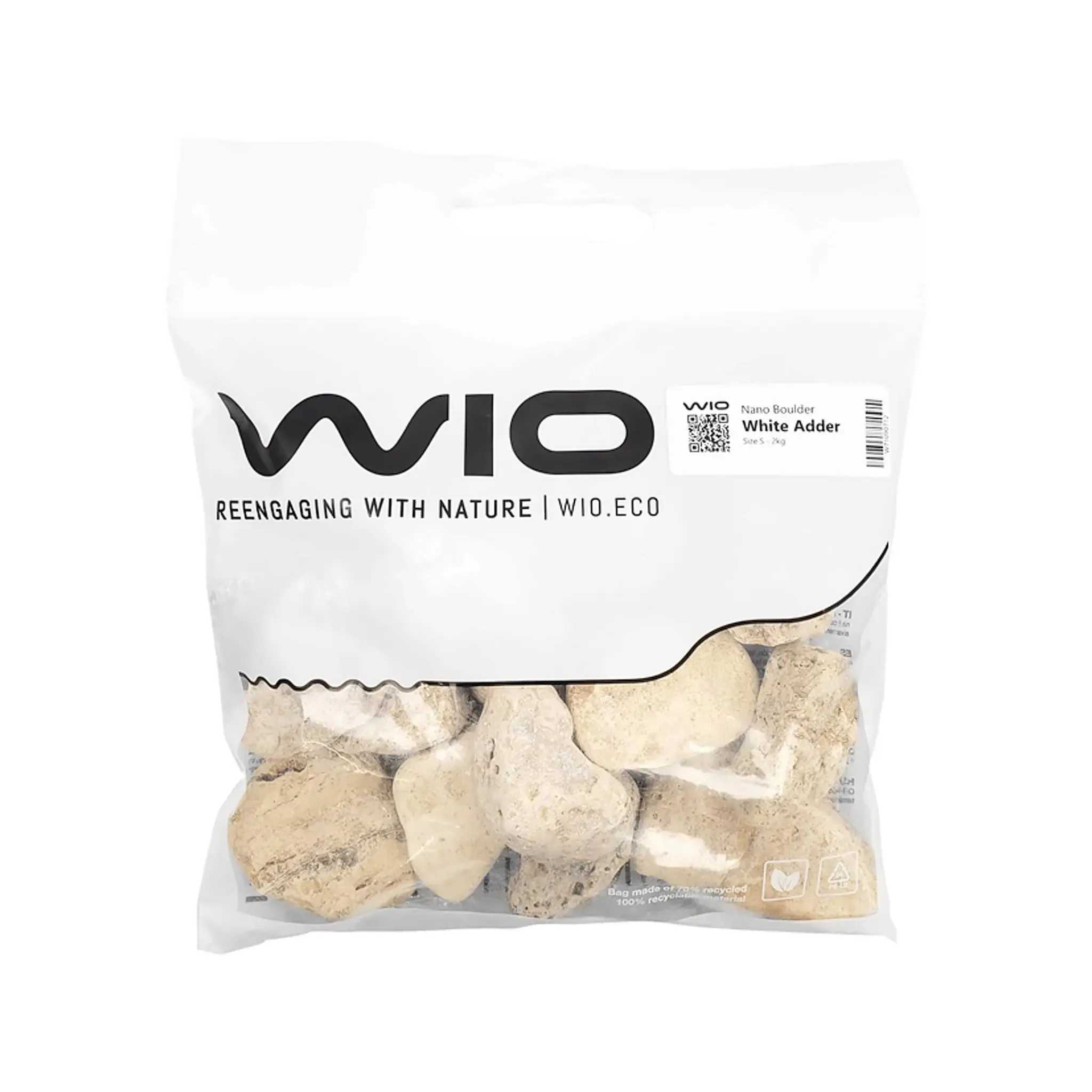 Wio White Adder Nano Boulder - 2kg