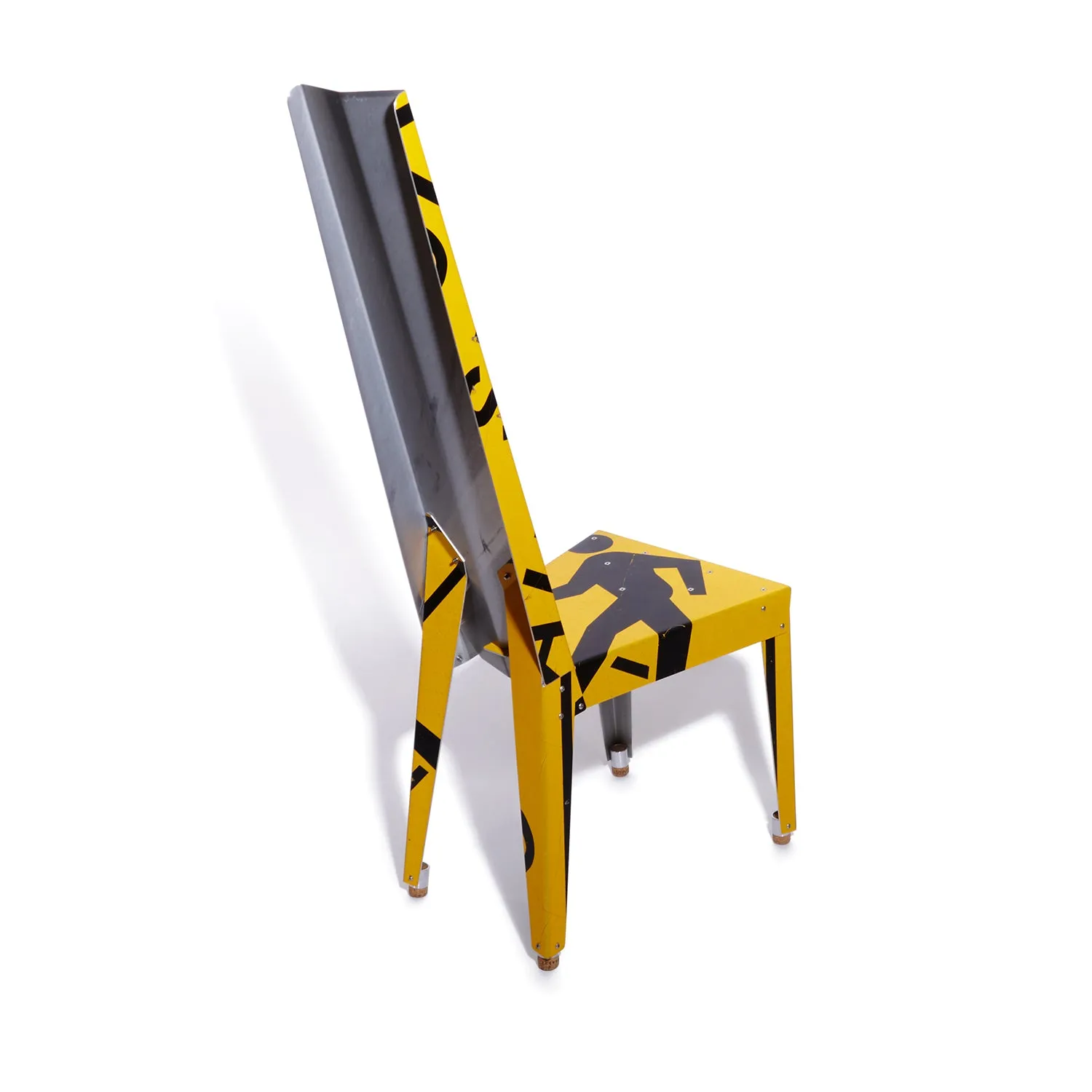 Yellow Stop Transit Chair